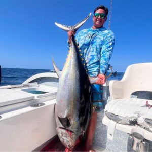 Cap. Eduardo has grown up around fishing tackle, the next generation